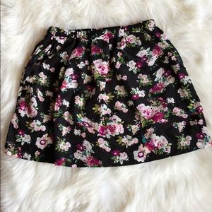Urban outfitters floral print skirt